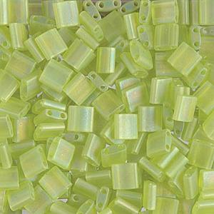 Tila Glass Beads Miyuki Matte Transparent Chartreuse AB TL143FR bsd0580