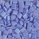 Tila Glass Beads Miyuki Matte Opaque Periwinkle AB TL417L bsd0593