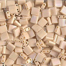 Tila Glass Beads Miyuki Matte Opaque Pear AB TL493FR bsd0596