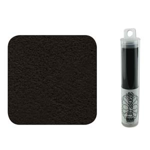 Ultrasuede Light Noir Black 8.5" x 4.25" Tube, USD0058