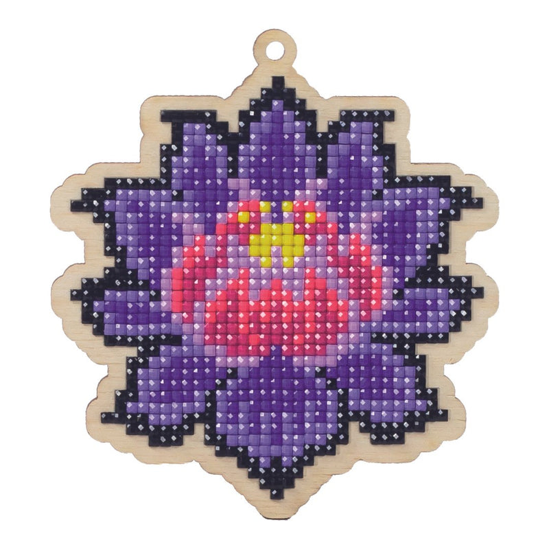 Diamond Painting Kit Magical Lotus Flower Charm, kit0484