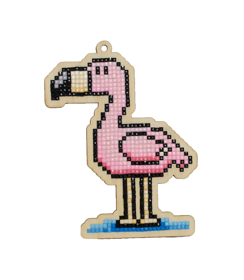 Diamond Painting Kit Flamingo Charm, kit0500