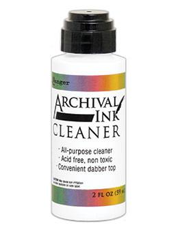 Archival Ink™ Cleaner, 2oz Bottle, Water Based Stamp Cleaner for all Inks, pap0055