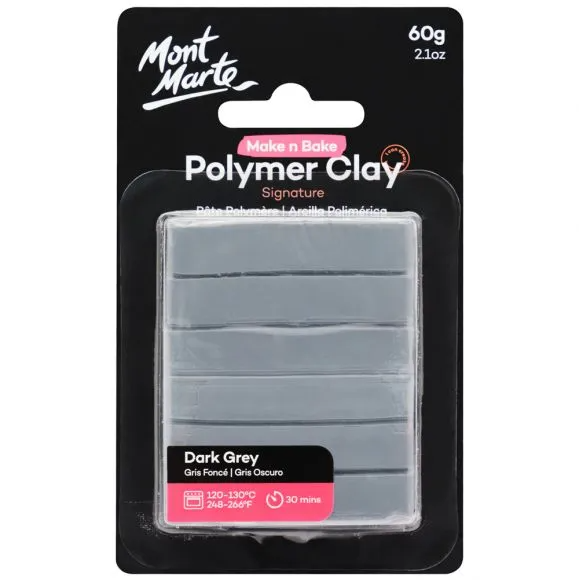Polymer Clay Oven Bake Classic Series Dark Grey 04 at Rs 99.00