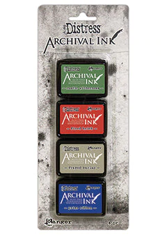 Tim Holtz Distress® Mini Archival Ink™ Basics Kit