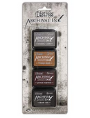 Tim Holtz Distress® Mini Archival Ink™ Neutrals Kit