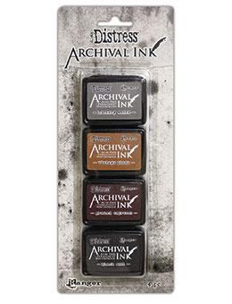 Tim Holtz Distress® Mini Archival Ink™ Neutrals Kit