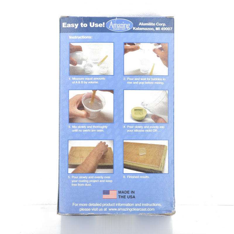 16oz Amazing Clear Cast RESIN Kit, Clear Jewelry Resin Starter Kit, plastic cups, doming kit, Jeweler Grade Clear Epoxy Resin, adh0036