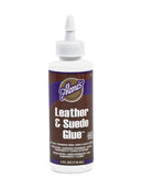 Leather and Suede Glue, Leather Glue, Aleene's Leather Adhesive, flexible and non-flammable, dries clear, 4 oz. bottle, adh0038