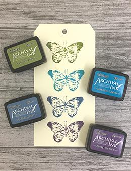 Tim Holtz Distress® Mini Archival Ink™ Cool Tones Kit