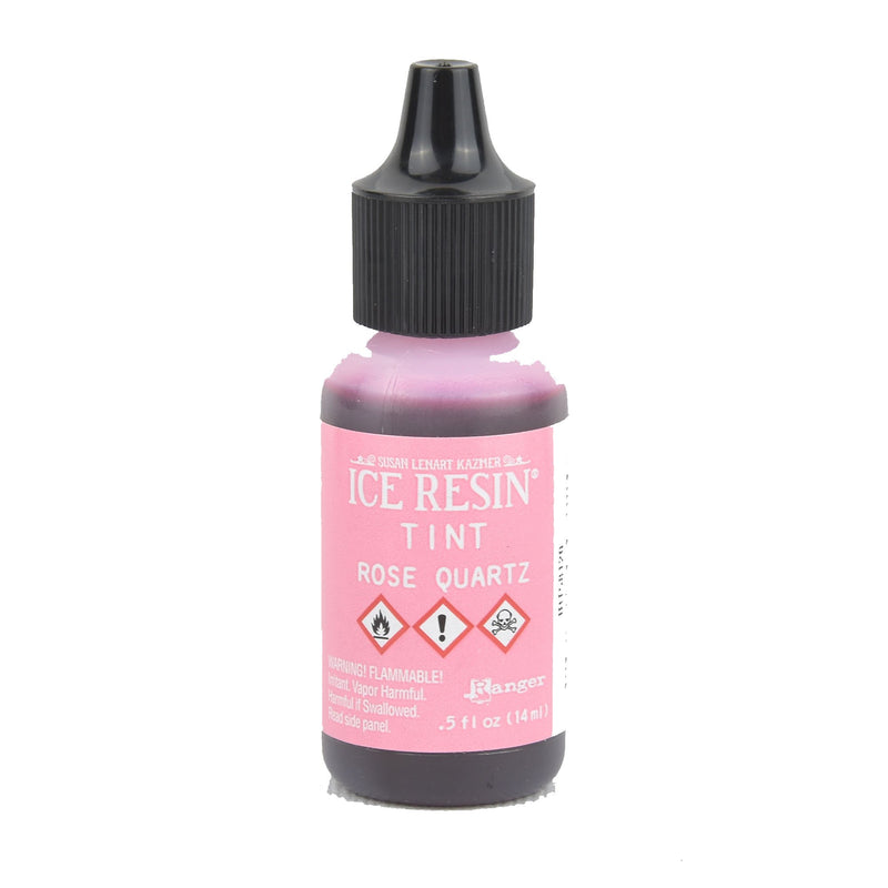 ICE Resin Tint, Rose Quartz Pink, 1/2 oz. bottle, GROUND SHIPPING Only, pnt0042