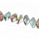 24mm Galactic Beads Crystal NORTHERN LIGHTS AB, 18 beads, bgl1634