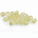 10mm Matte GRASS GREEN MARBLED Glass Beads Round x10 beads bgl1687