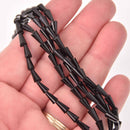 8mm BLACK Crystal Cone Beads Artemis Shape 35 beads bgl2005