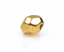 4mm Gold BRASS Spacer Beads, faceted bicone metal beads, 50 pcs, bme0385