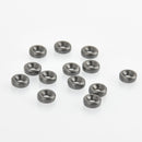 8mm Gunmetal Rondelle Spacer Beads, x20 beads, bme0625