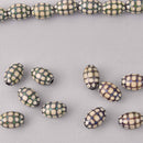 Oval Mood Beads, 18mm, 5 beads, bme0735