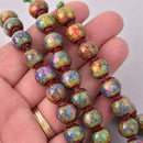 Round Mood Beads, 11mm, 5 beads, bme0745