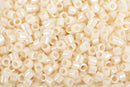 Size 10/0 Miyuki Delica Seed Beads, Ceylon Light Yellow, 7.2 Grams, Color DBM0203, bsd0077