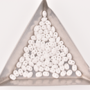 SuperDuo Chalk White 2-Hole Seed Beads 2.5x5mm, 5-Inch Tube, duo503000, bsd0145