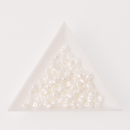 SuperDuo Pastel White 2-Hole Seed Beads 2.5x5mm, 5-Inch Tube, duo525001, bsd0146