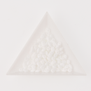 SuperDuo Chalk Matte White 2-Hole Seed Beads 2.5x5mm, 5-Inch Tube, du0503000-84110, bsd0894