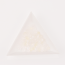 SuperDuo Crystal AB Matte Clear White, 2-Hole Seed Beads 2.5x5mm, 5-Inch Tube, du0500030-28771 bsd0896