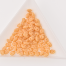 SuperDuo Opaque Beige 2-Hole Seed Beads 2.5x5mm, 5-Inch Tube, du0513020 bsd0909