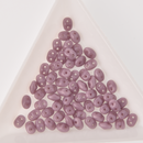 SuperDuo Opaque Violet Purple Lilac 2-Hole Seed Beads 2.5x5mm, 5-Inch Tube, DU0523020 bsd0910