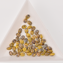 SuperDuo Lemon Matte Rembrandt Yellow 2-Hole Seed Beads 2.5x5mm, 5-Inch Tube, du0583120-83500 bsd0914