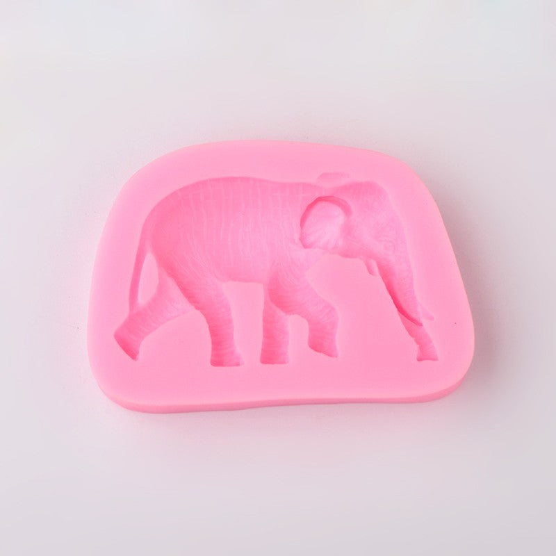 ELEPHANT Resin Mold, Silicone Mold to make cabochons, kawaii, reusable mold makes 1 shape, tol0860