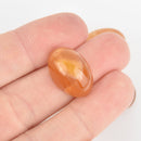 1 RUSSIAN SIMBERCITE 21mm OVAL Cabochon Gemstone cab0565