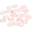 2 pcs 6mm Rose Quartz Cabochons, cab0709
