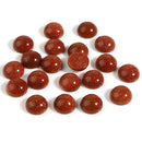 2 pcs 6mm Goldstone Cabochons, cab0711