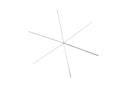 8 WIRE SNOWFLAKE ORNAMENT Blanks, 3.75" wide, cft0047
