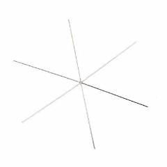 6 WIRE SNOWFLAKE ORNAMENT Blanks, 6" wide, cft0044