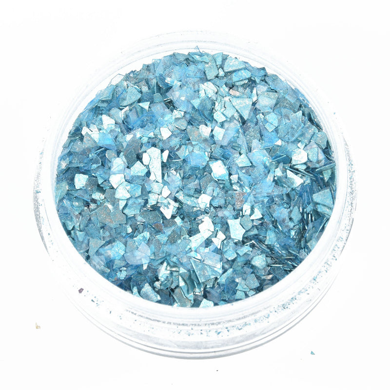 OCEAN BLUE Glass Glitter Shards for ICE Resin by Ranger .45oz cft0092