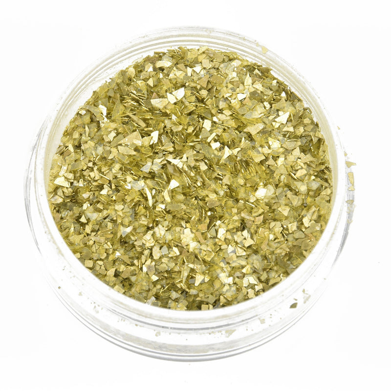 CHARTREUSE Crushed Glass Glitter for ICE Resin by Ranger .25oz cft0093