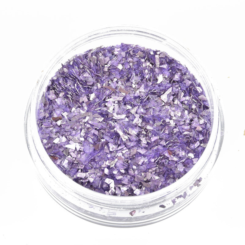 AMETHYST PURPLE Crushed Glass Glitter for ICE Resin by Ranger .25oz cft0099