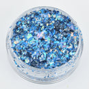 COBALT BLUE OPAL Glass Glitter Shards for Ice Resin by Ranger .11oz cft0102