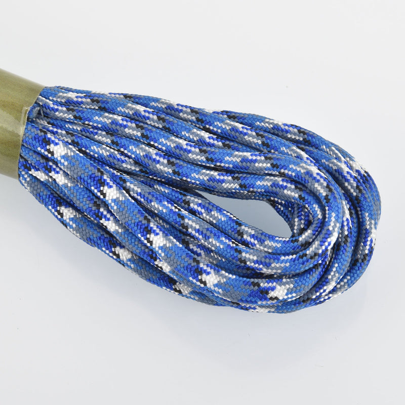 16ft Paracord 550 Blue Field of Streams 4.8mm Parachute Cord cft0130