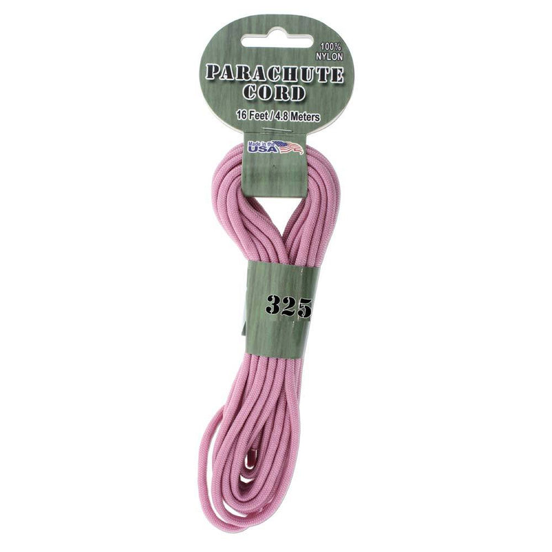 21ft Paracord 325 Pink 3mm Parachute Cord cft0148