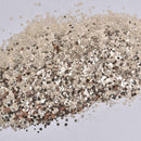 Chunky Glitter, Dimestore Cowgirl, Glitter Done, Light Gold Metallic, 2oz shaker bottle, cft0250