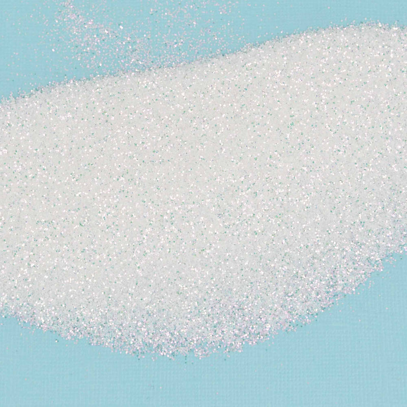 Fine Glitter, Diana, Glitter Done, White Iridescent, 2oz shaker bottle, cft0264