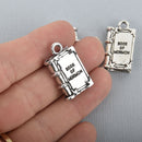 5 BOOK Of MORMON Charms, Lds Charms, Antique Silver Metal Charm Pendants, 27x16mm, chs2723