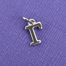 4 GAMMA Letter Silver Plated Charms Greek Sorority Sister 1/2" chs3013