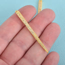 1 Gold Spike Charm Pendant, Micro Pave Cubic Zirconia Crystals, Rhinestone with Gold Brass Metal, 2-1/4", chs3534