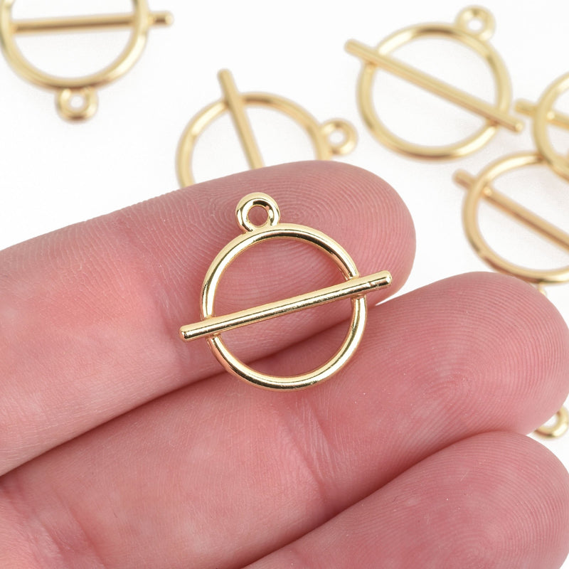 10 LIGHT GOLD Metal Charms bar charms circle bar 20mm, chs4138