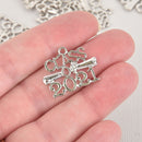 5 Silver 2021 Graduation Charms, Class of 2021 graduation charm chs6533