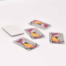 2 Bird Charms, Toucan on Acrylic, 37mm, chs7866